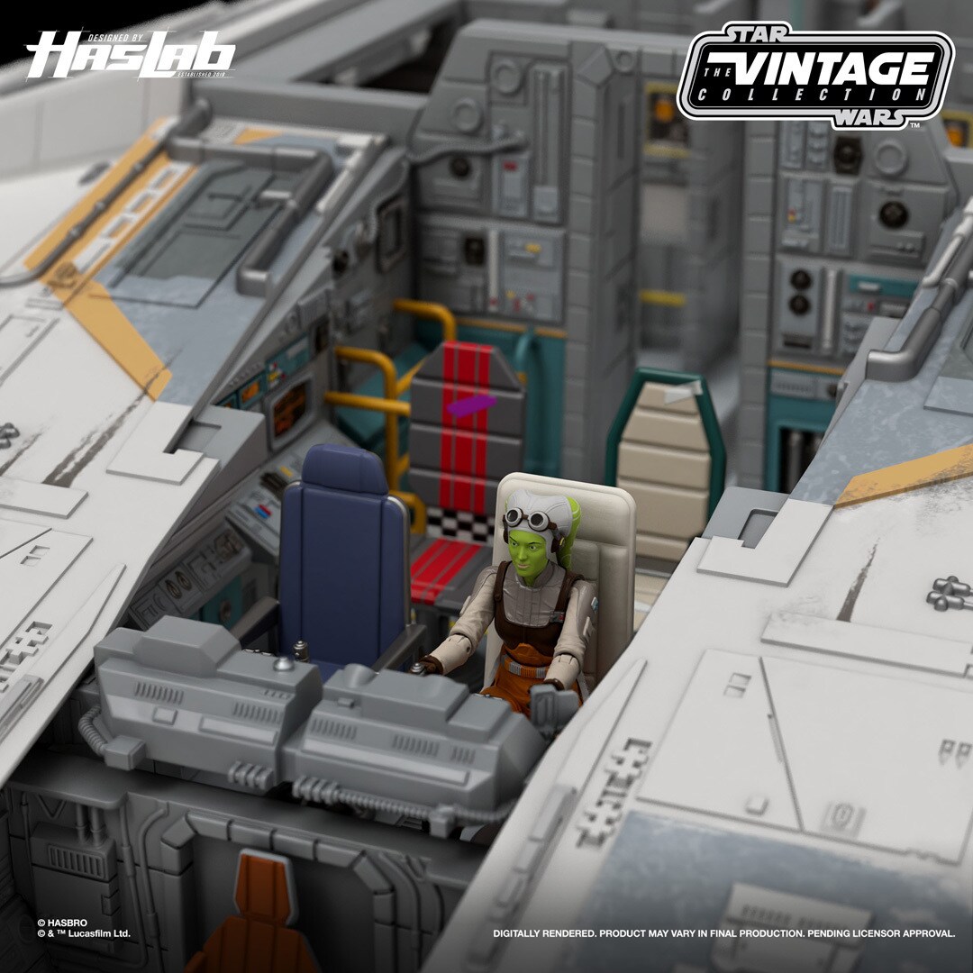 HasLab's the Ghost interior image with Hera piloting