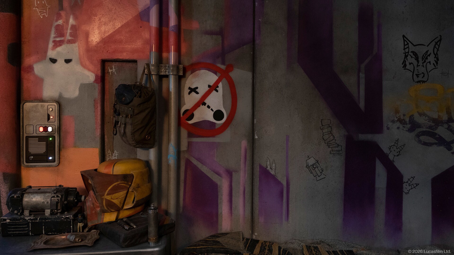 Sabine's wall on Lothal