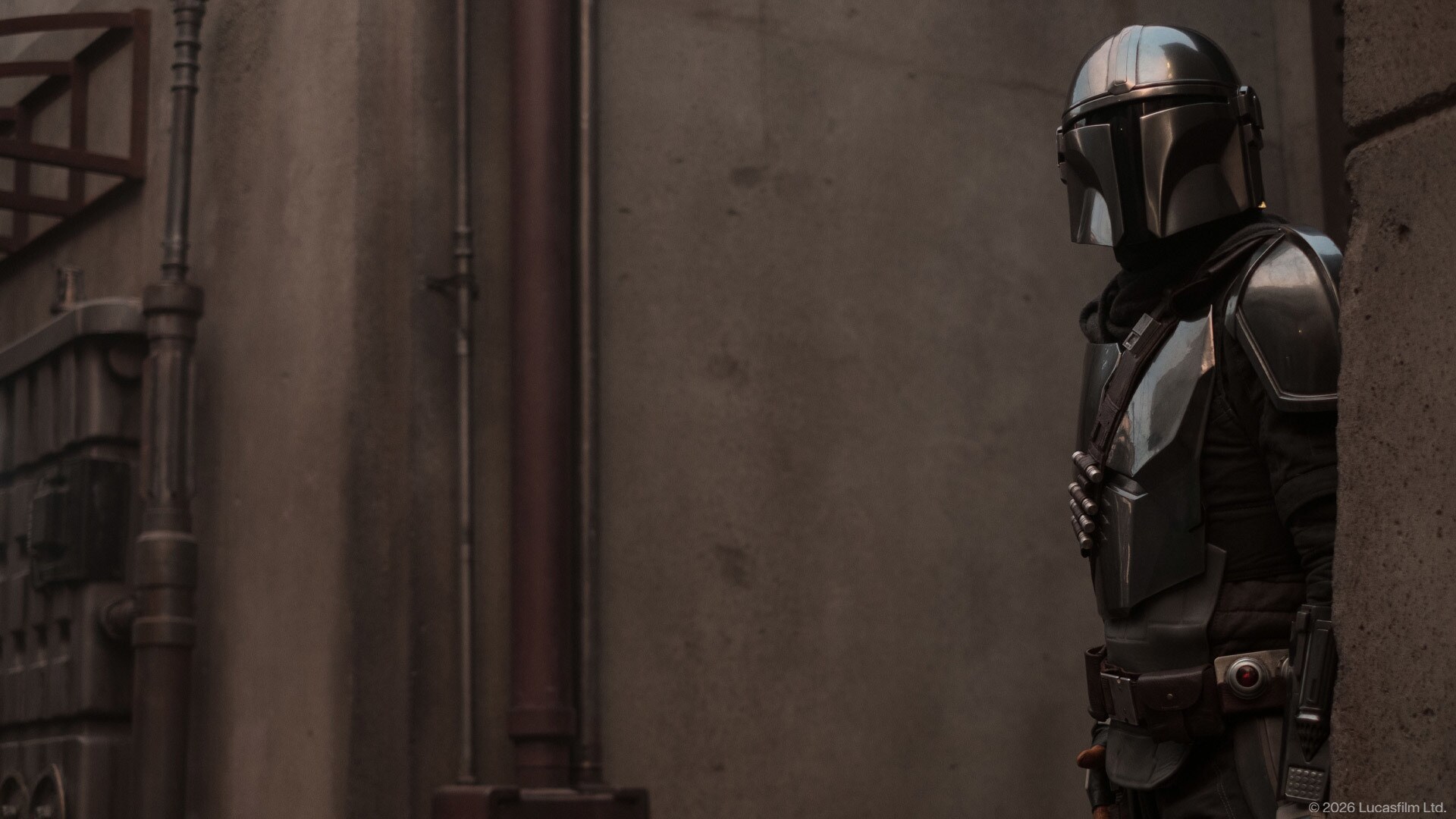 The Mandalorian on Nevarro.