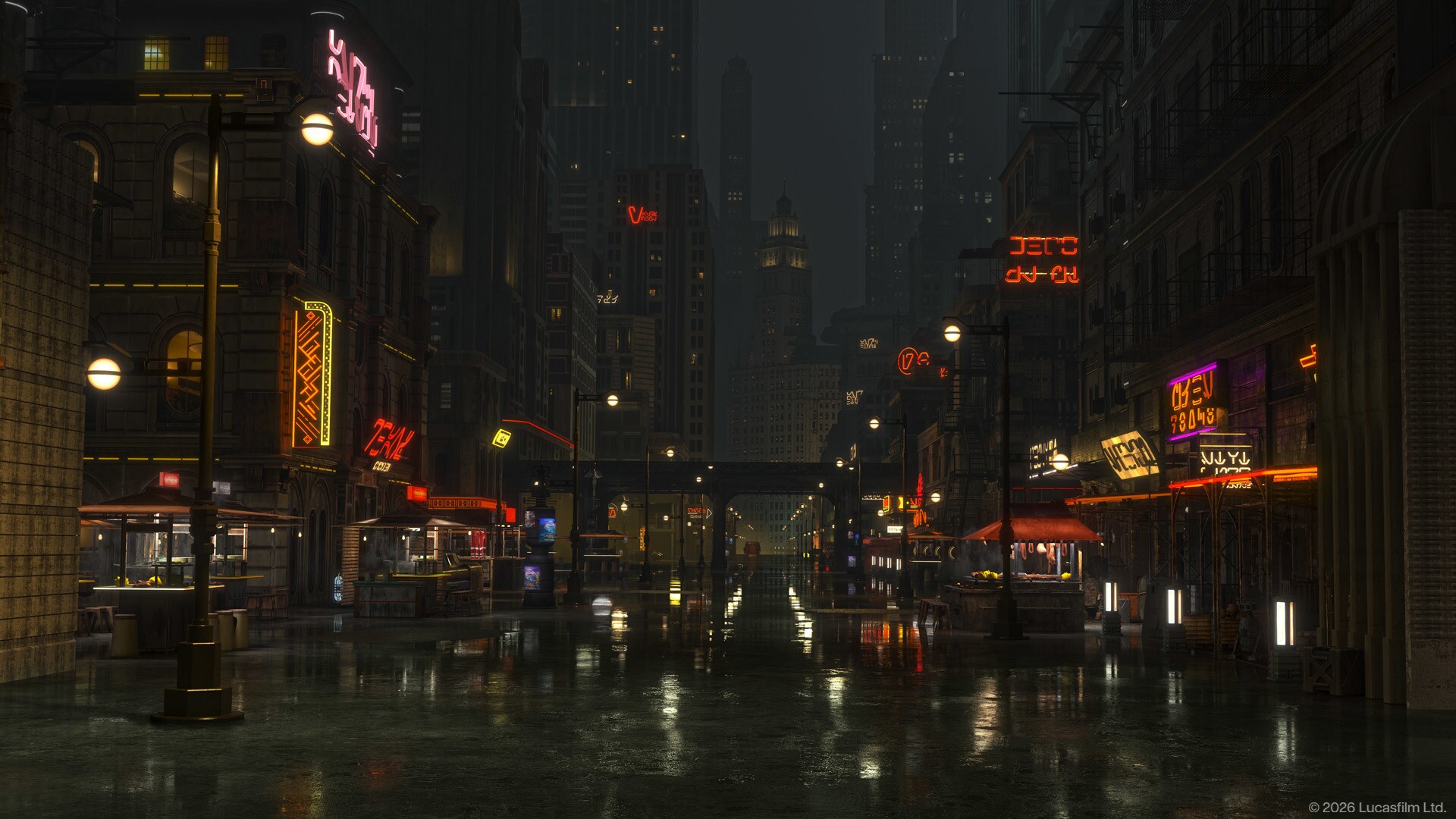 A city in Star Wars: The Mandalorian and Grogu.