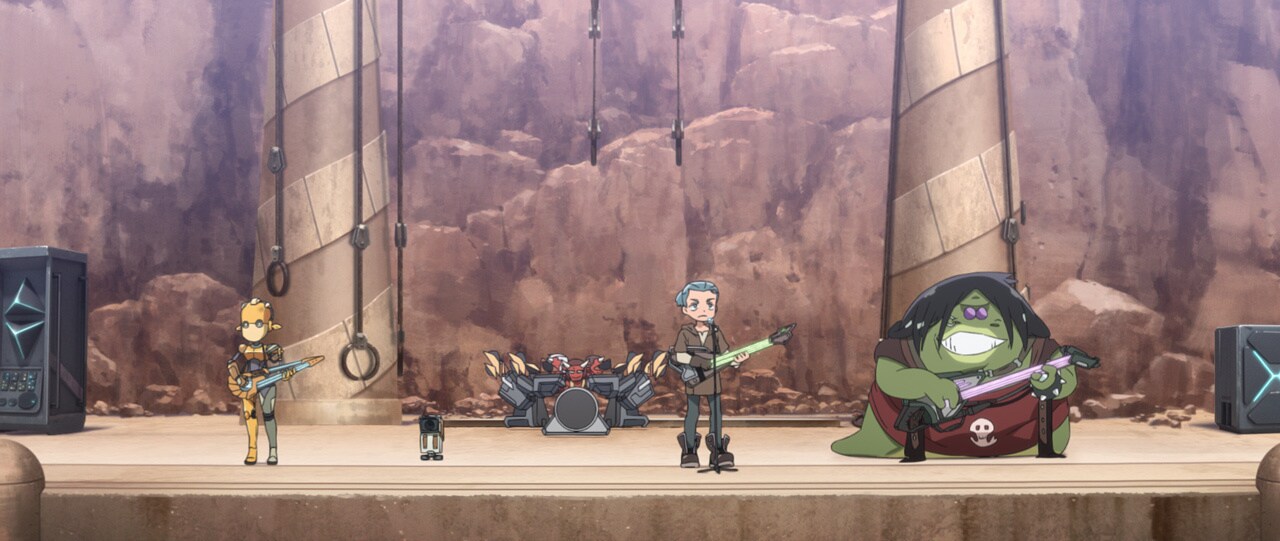 Kurti and V-5 from “Tatooine Rhapsody”