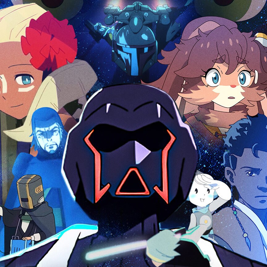 Star Wars: Visions key art