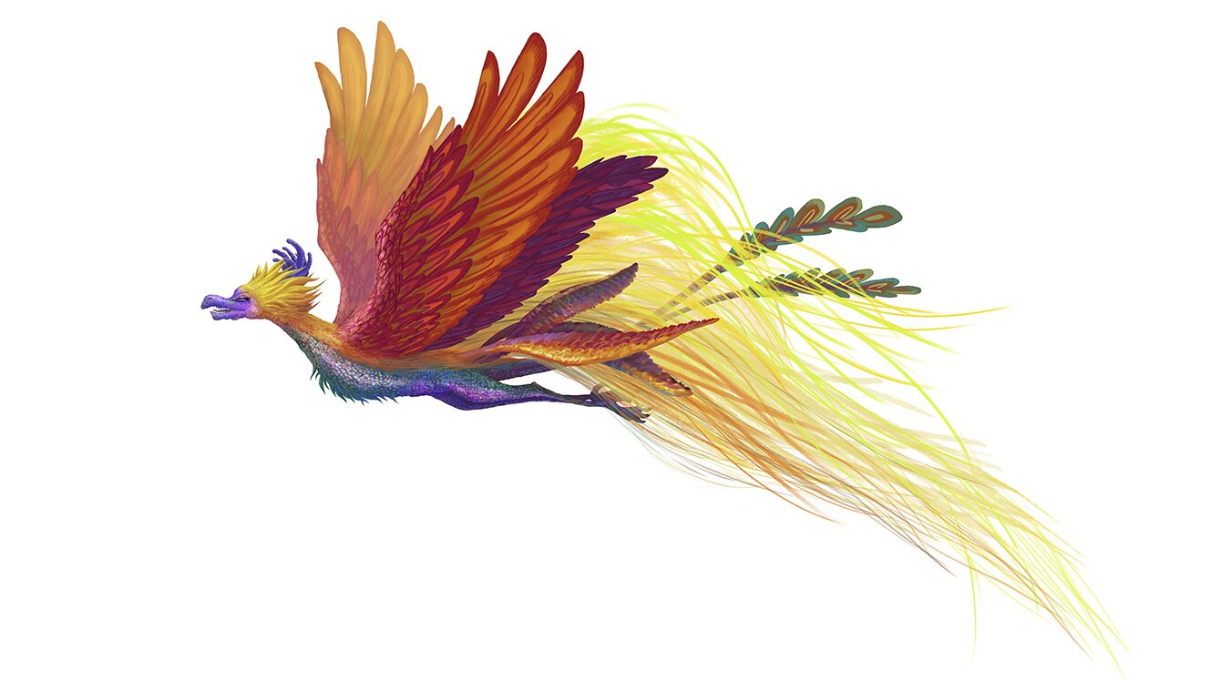 Bird of Paradise concept art by Makiko Nanke.