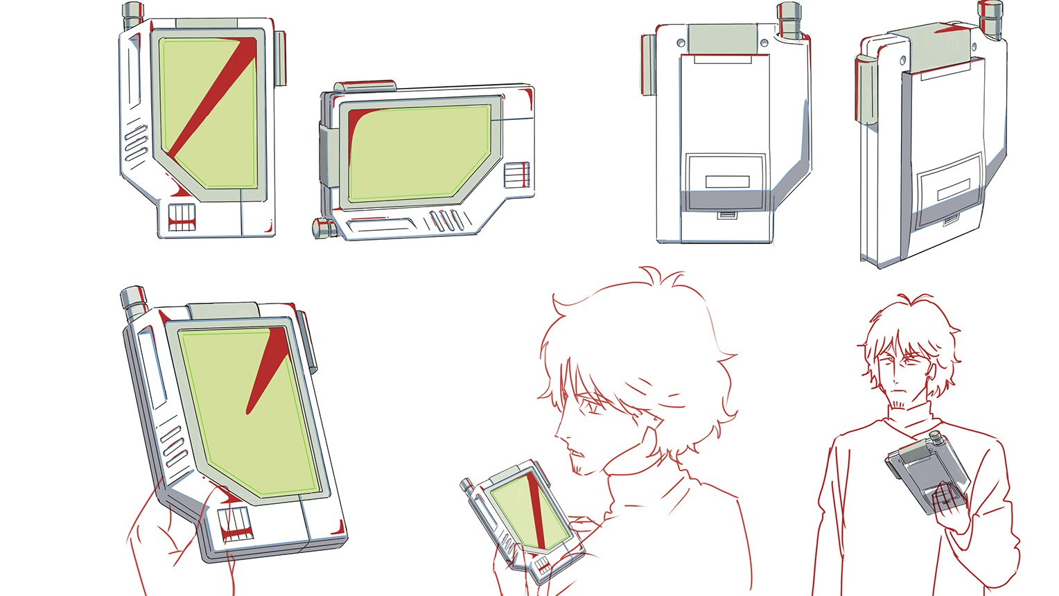 Jin-Sim's datapad concept art by Manami Nakada.