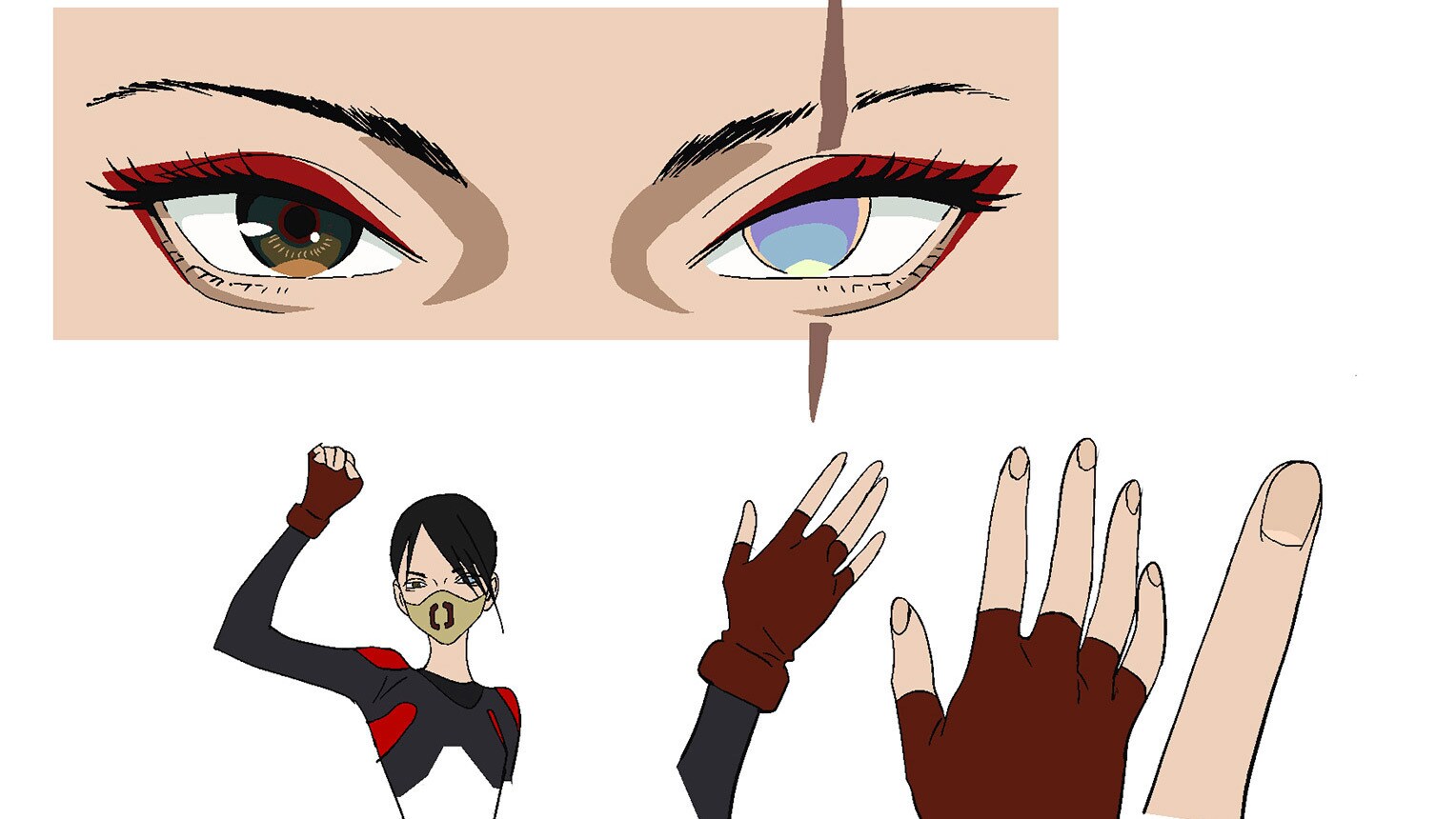 Sevn concept art by Ayaka Nakamura.