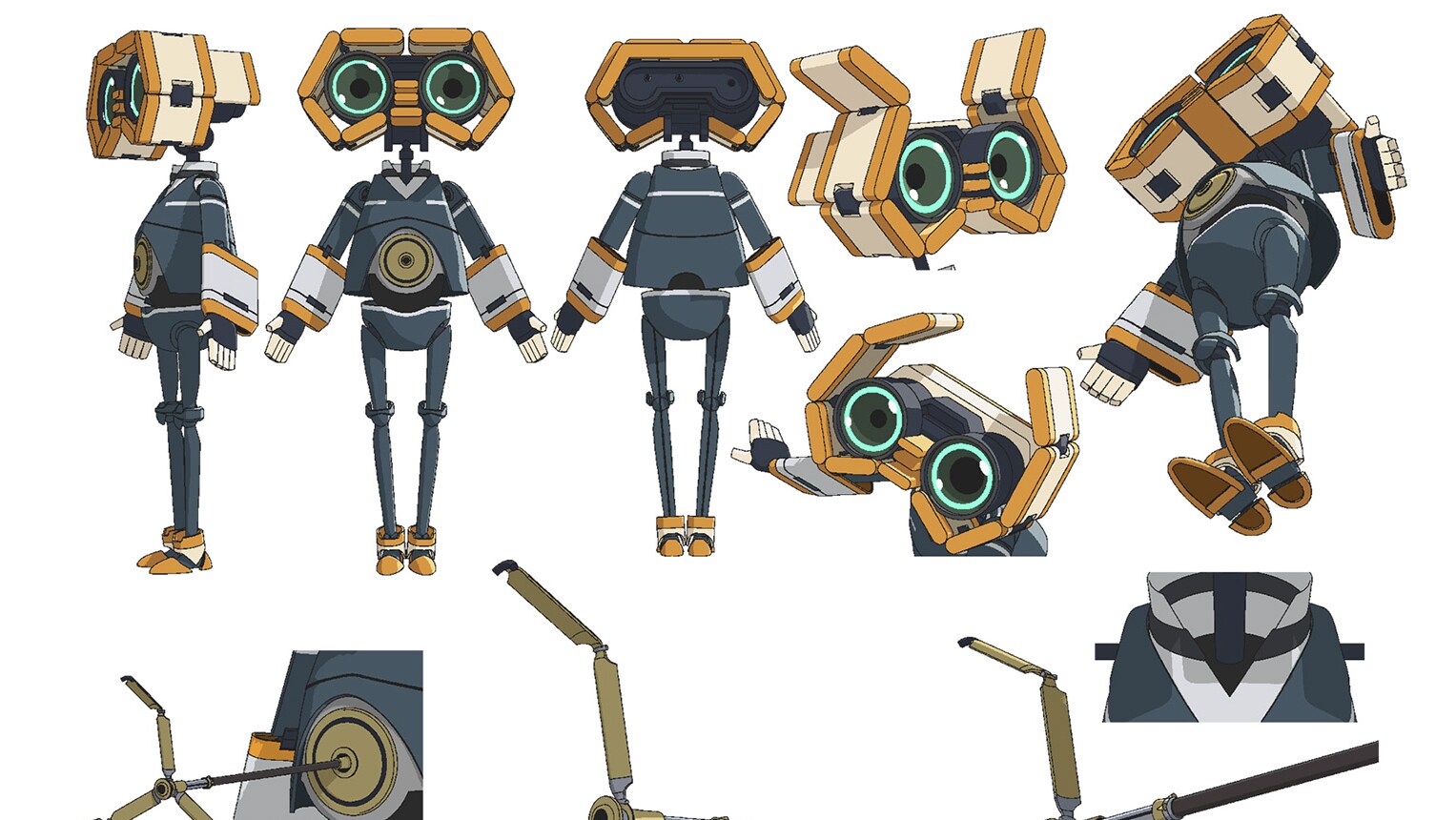 Teto concept art by Naoyoshi Shiotani.