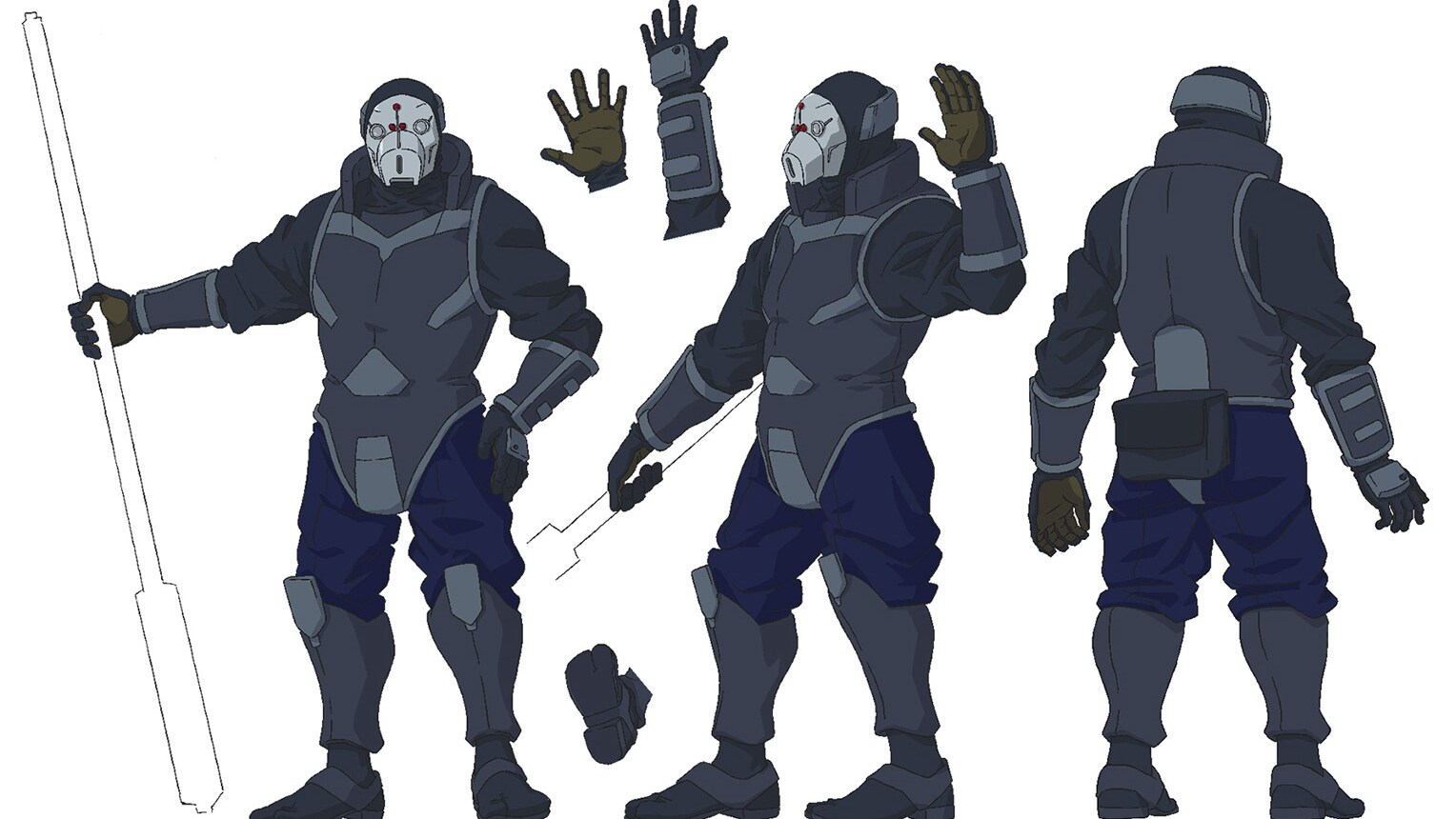 Jedi Hunter Anda concept art by Naoyoshi Shiotani.