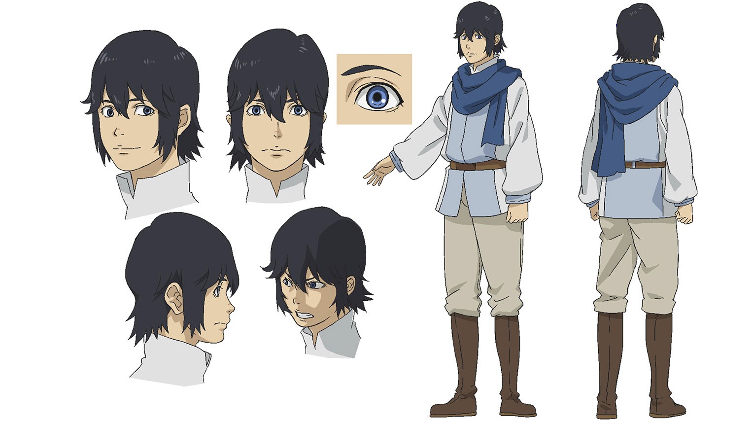 Ethan concept art by Naoyoshi Shiotani.