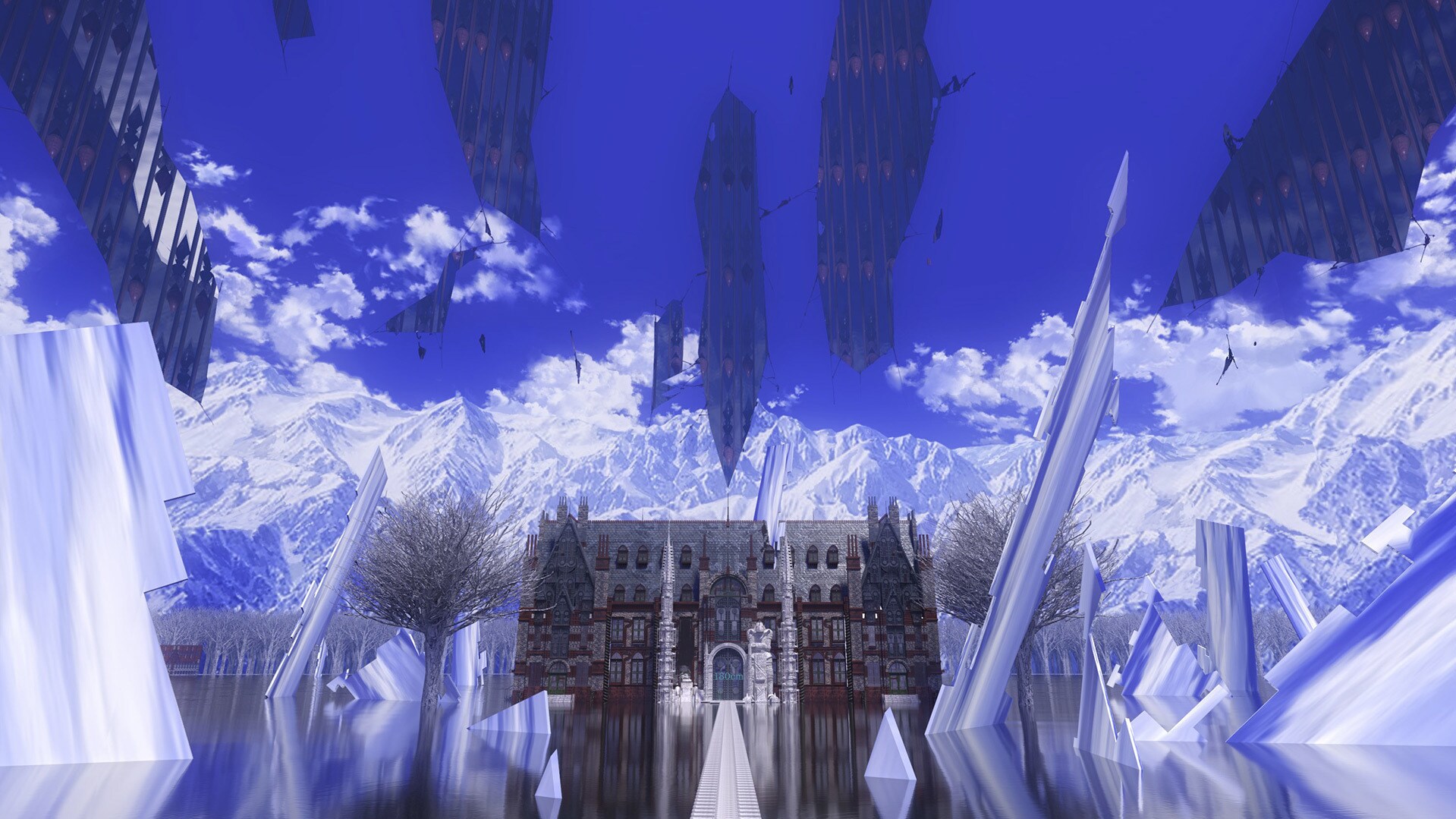 Living quarters concept art by Shuichi Kusamori.