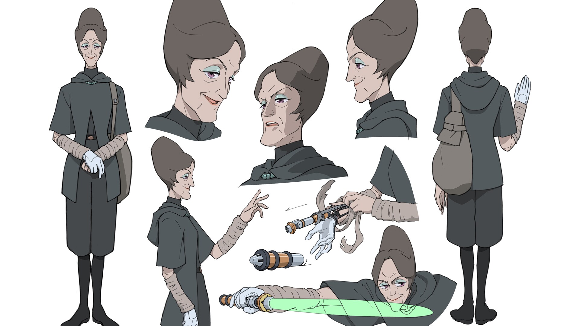 Gleenu concept art by Tadashi Hiramatsu.