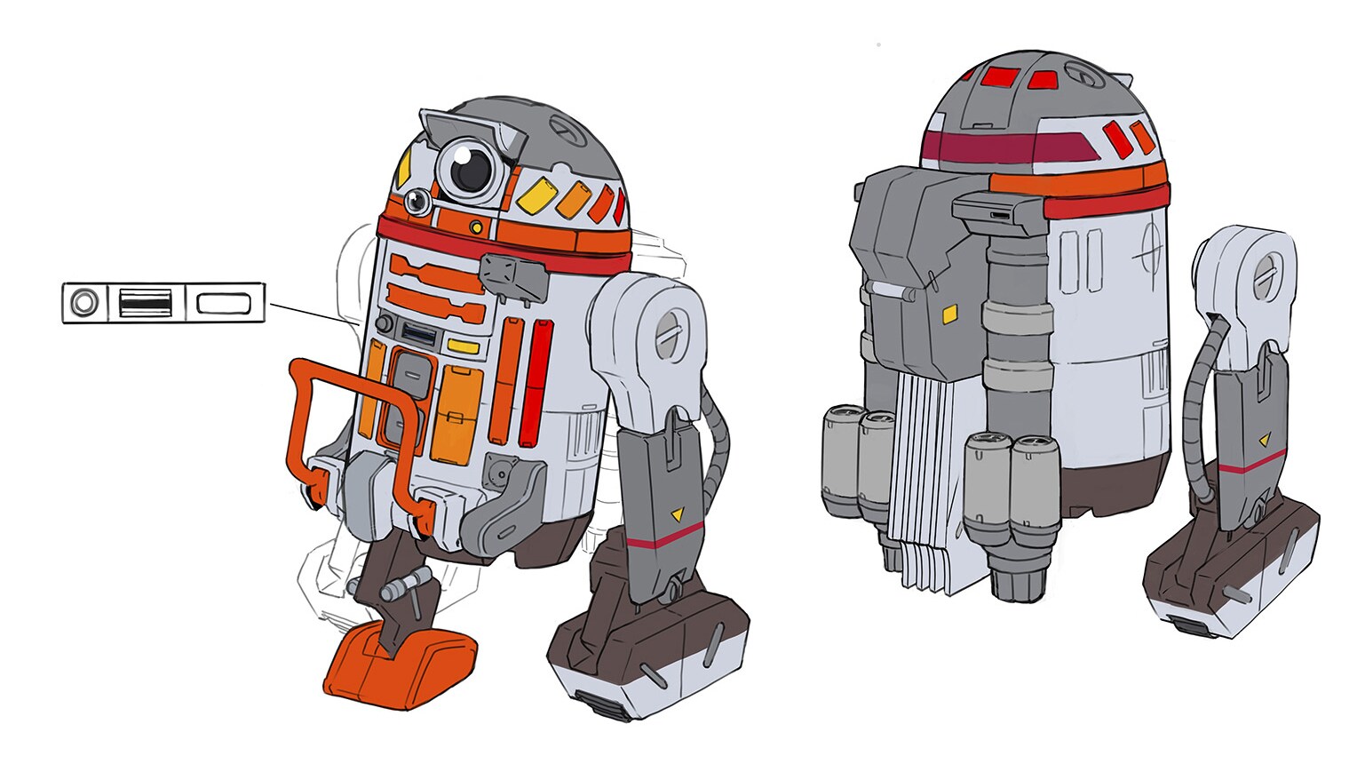 R9-TR2 concept art by Shinya Mizuno.