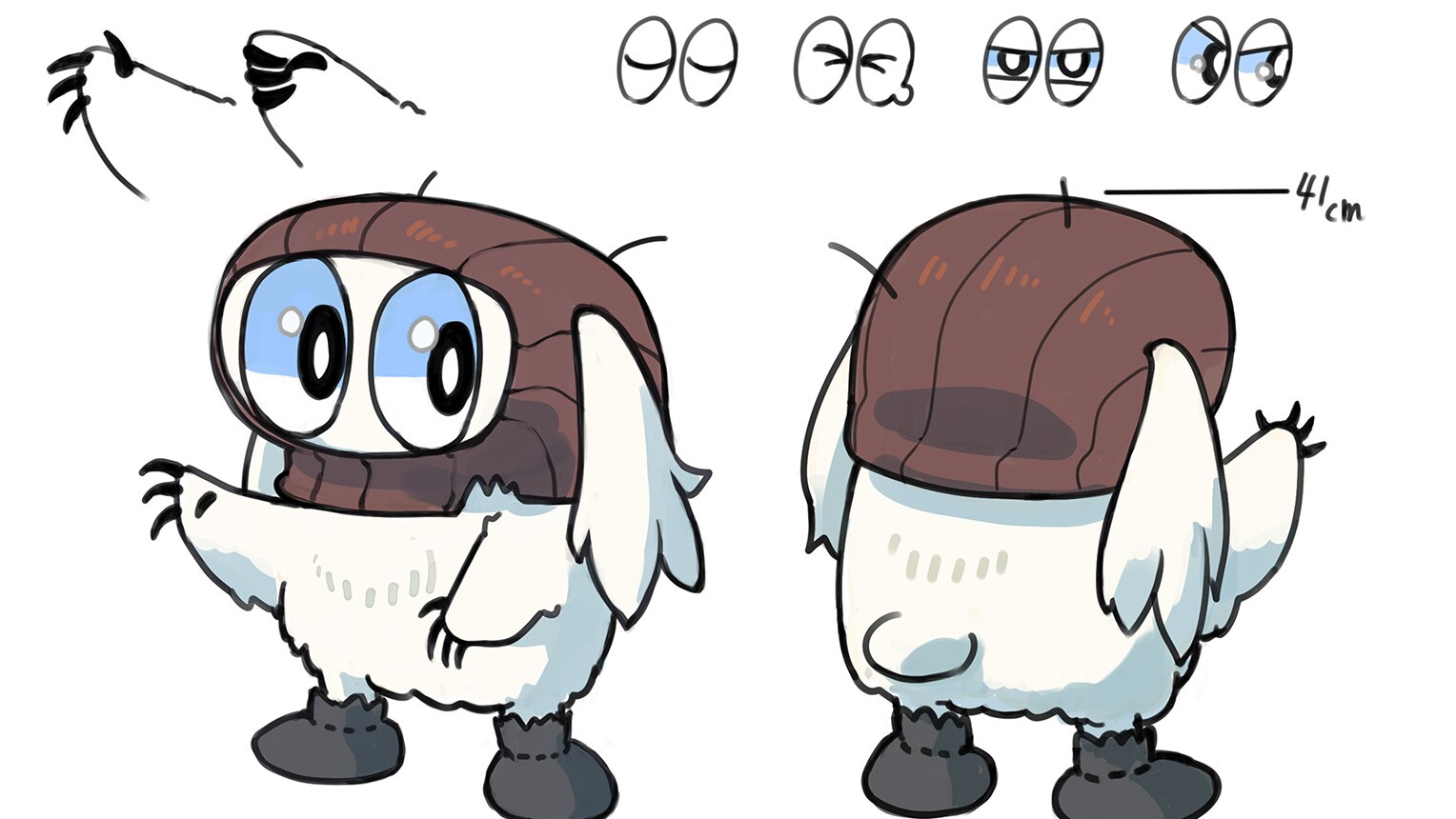 Woopas concept art by Shinya Mizuno.