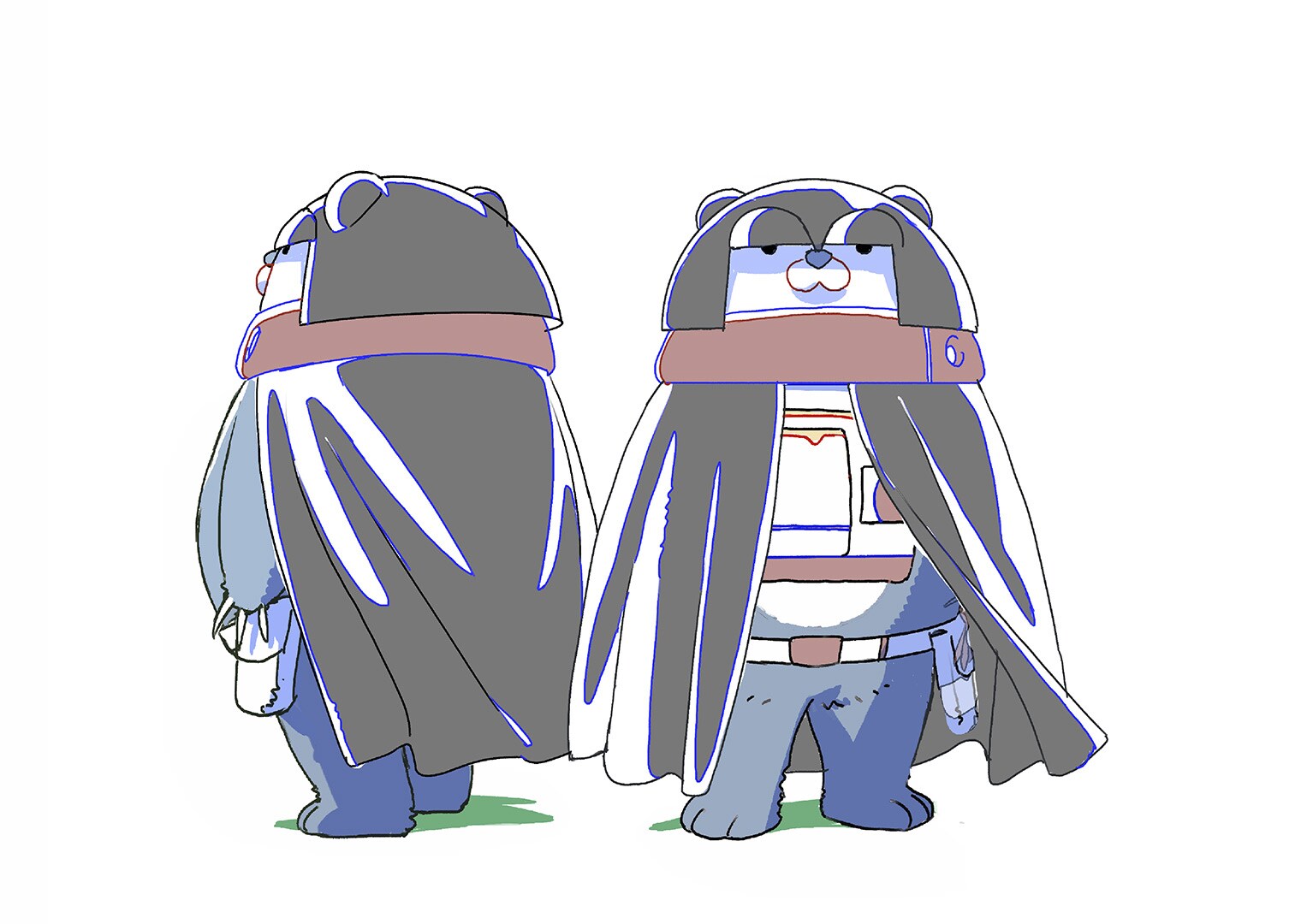 Bily concept art by Atsuko Nozaki.