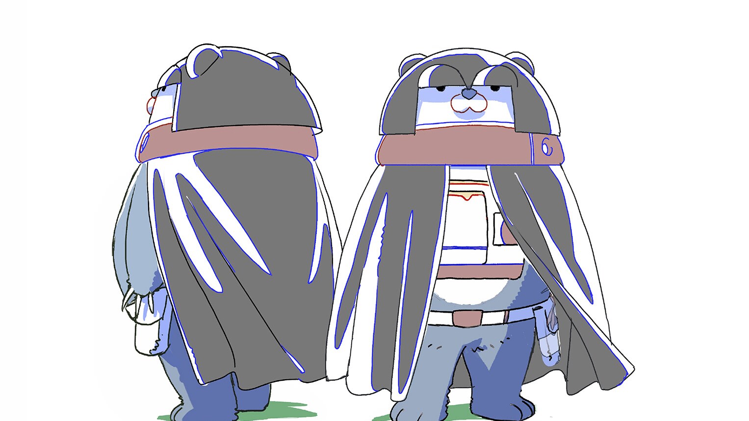 Bily concept art by Atsuko Nozaki.