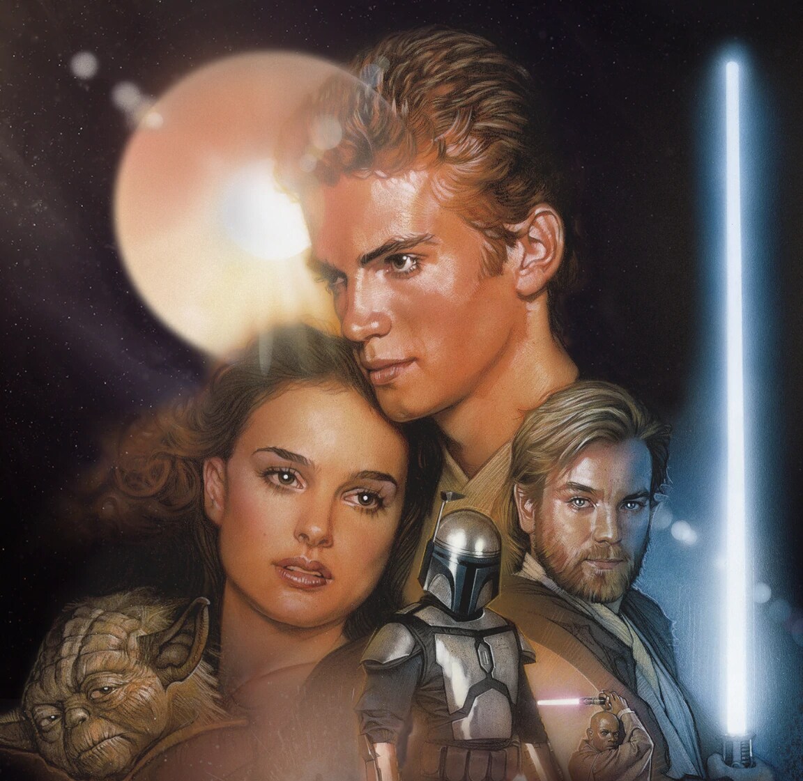 Anakin Skywalker e Amidala