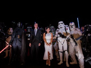 Star Wars: The Last Jedi Light & Water Show