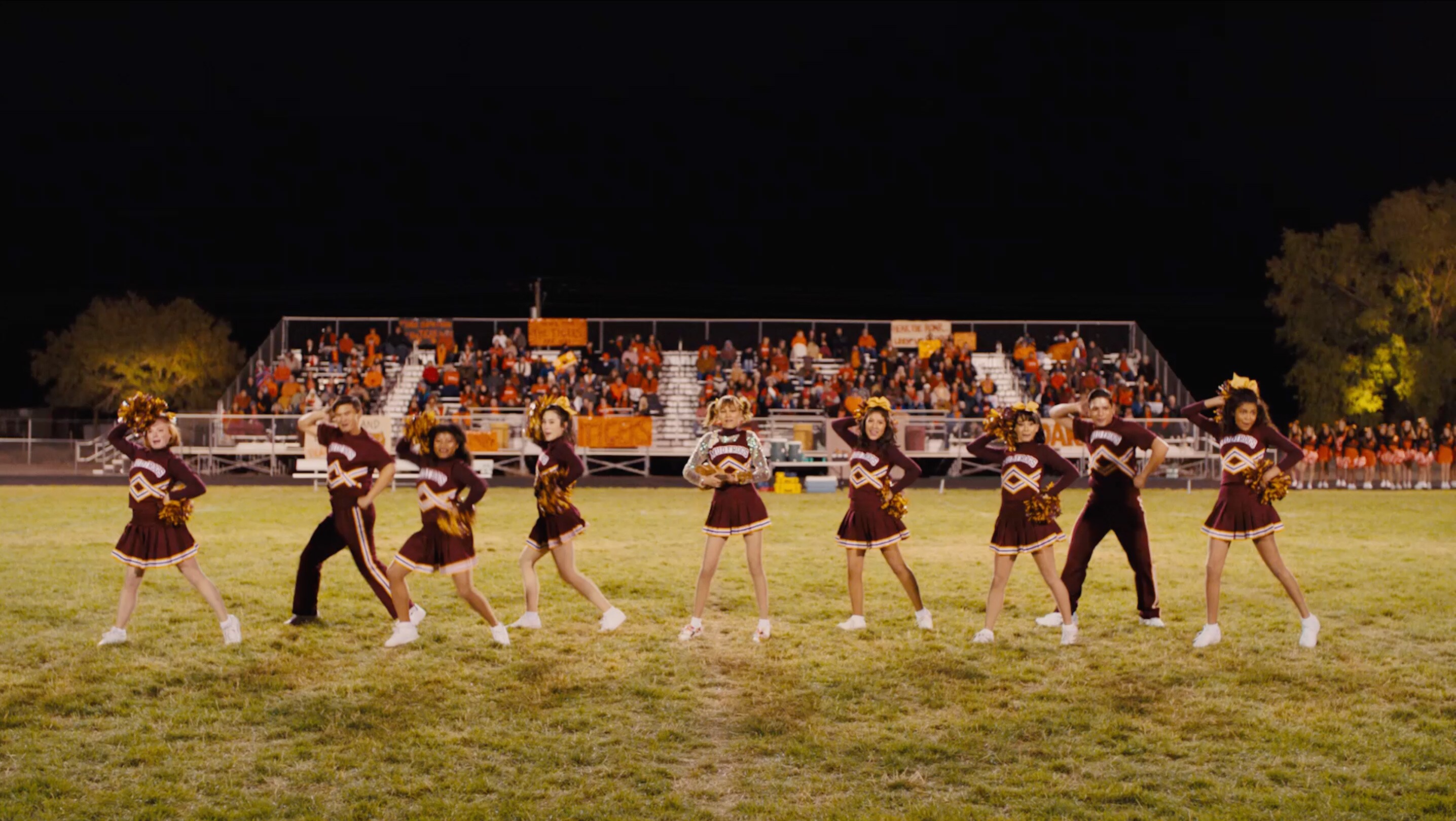 cheerleading scene from Stargirl