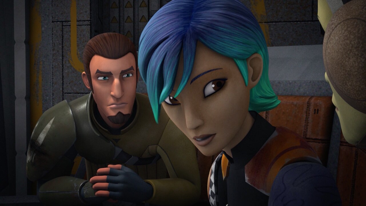 Sabine has another idea. It’s not a tractor beam the Empire is using, but a gravity well. While i...
