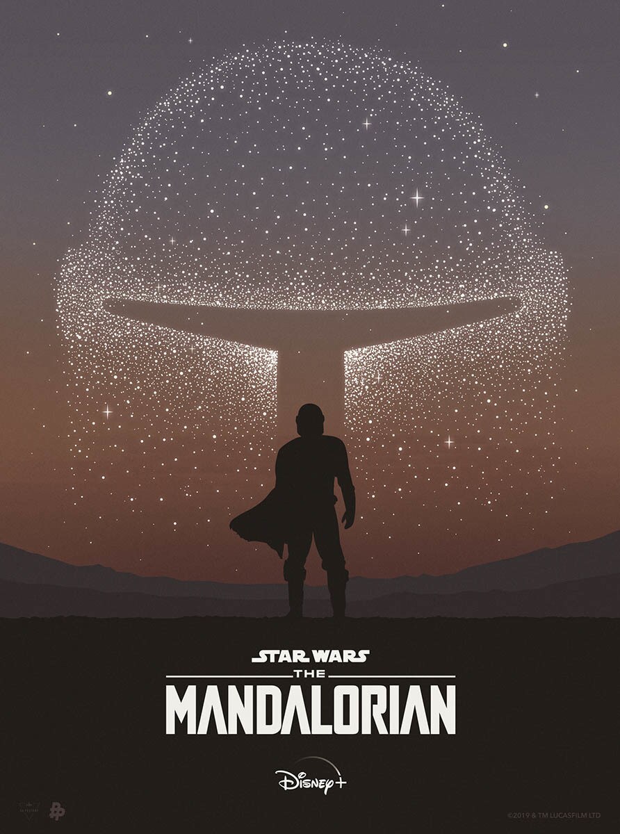 The Mandalorian poster by Eileen Steinbach