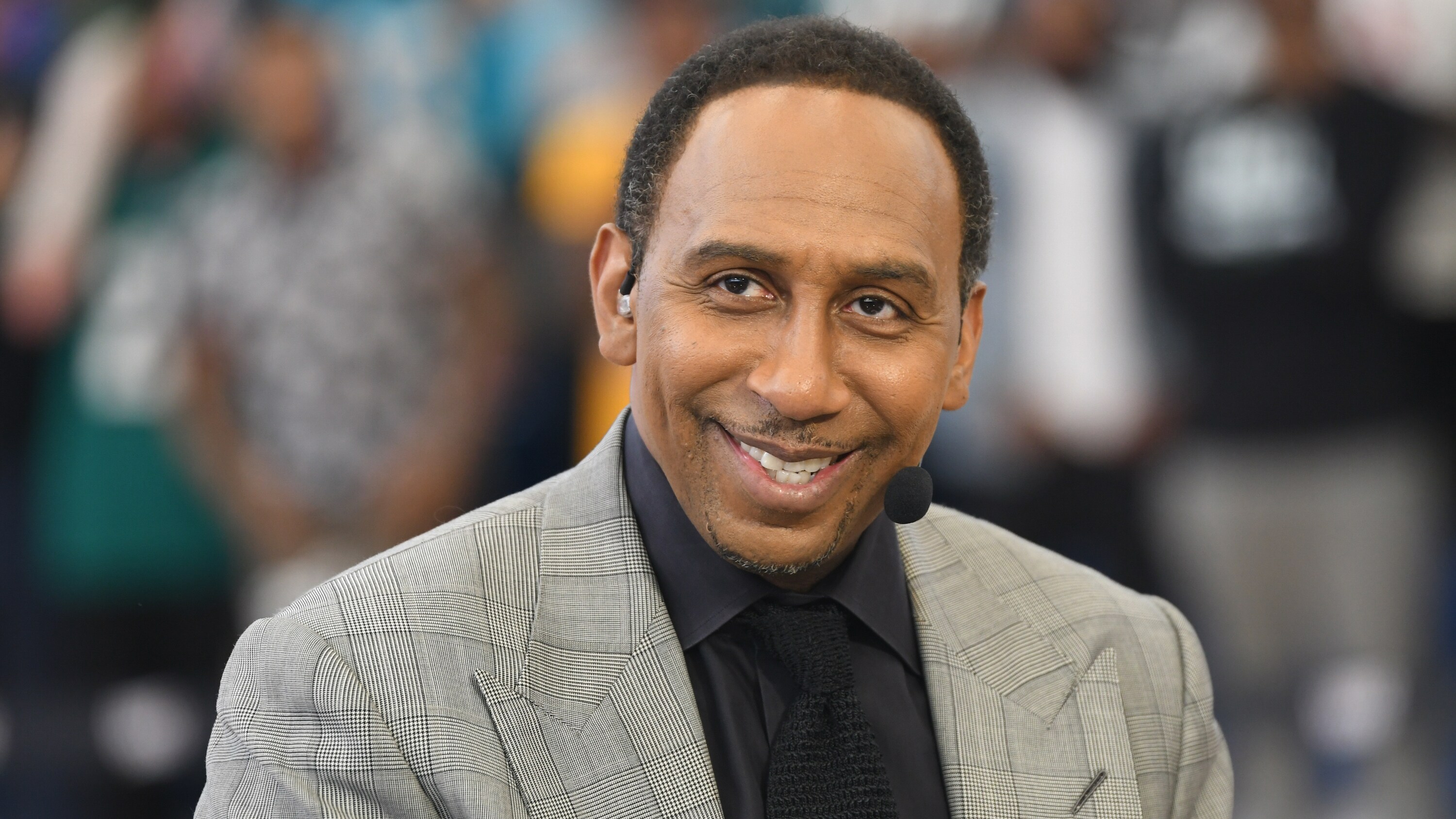 Wilmington, DE - September 20, 2019 - 76ers Fieldhouse: Stephen A. Smith on the set of First Take (Photo by Mikey Reeves / ESPN Images)