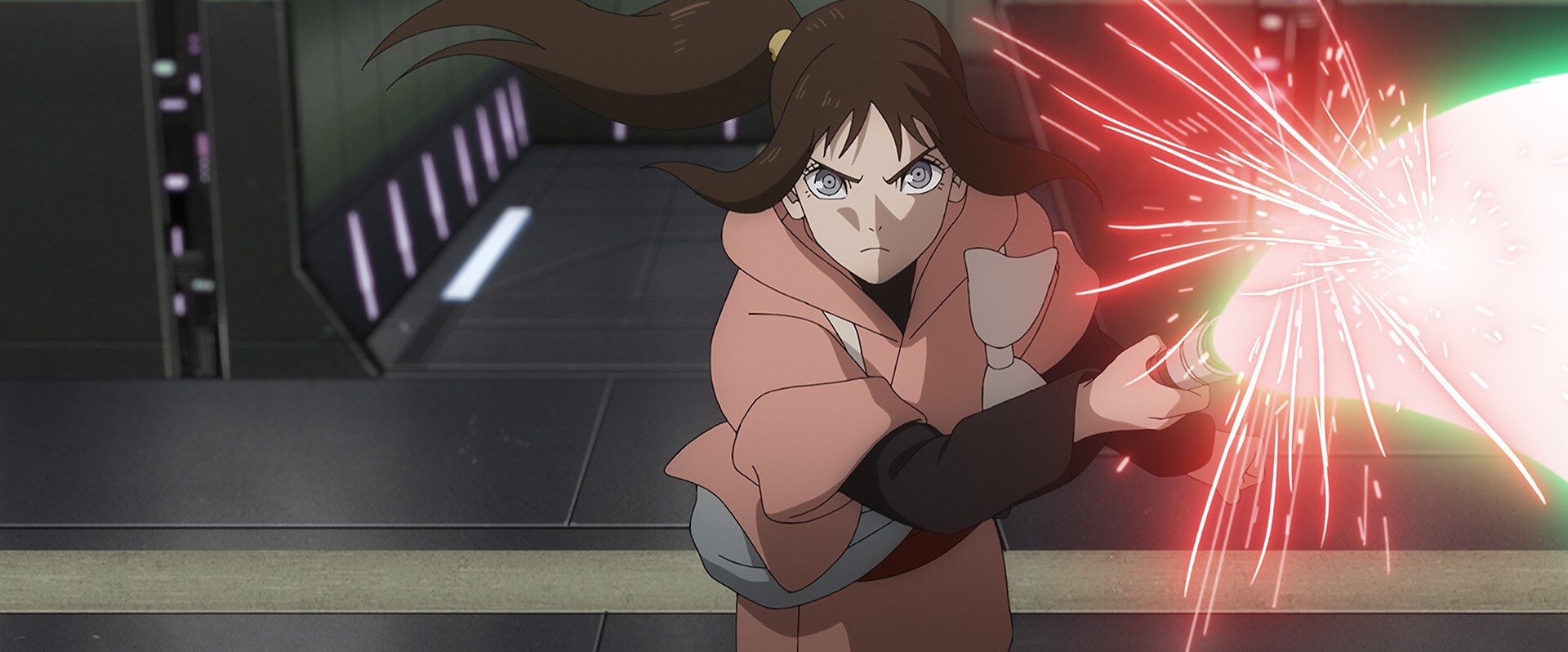 A trailer strill from Star Wars: Visions Presents — The Ninth Jedi.