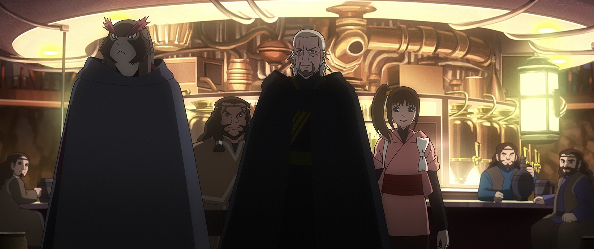 A trailer strill from Star Wars: Visions Presents — The Ninth Jedi.