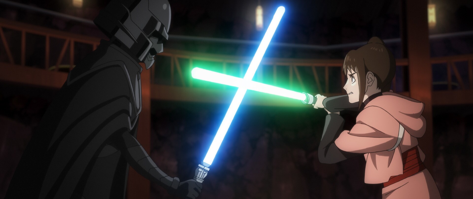 A trailer strill from Star Wars: Visions Presents — The Ninth Jedi.