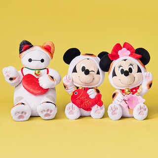 ディズニーストア 迎春コレクション ぬいぐるみ ミニー 手厚く