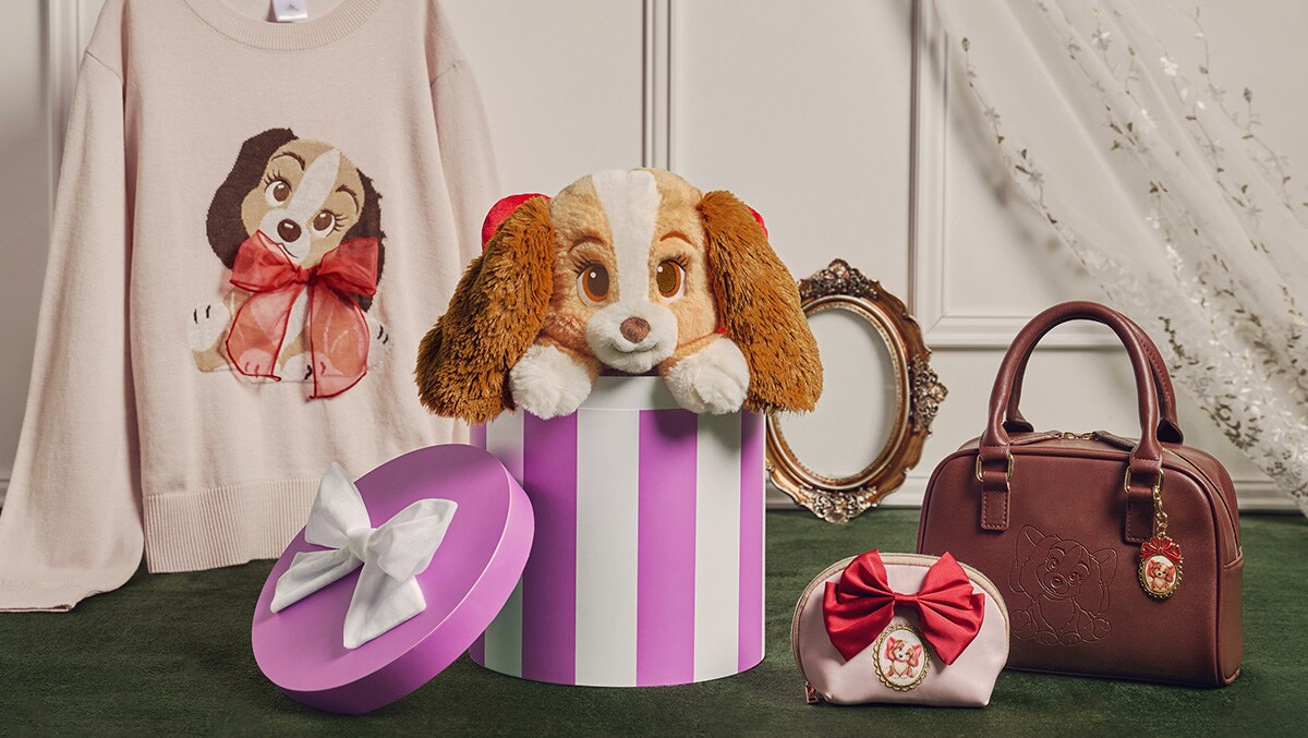 Disney store わんわん物語　LADY ぬいぐるみ　白色　ホワイト Disney STORE (ディズニーストア) ヌイグルミ わんわん物語