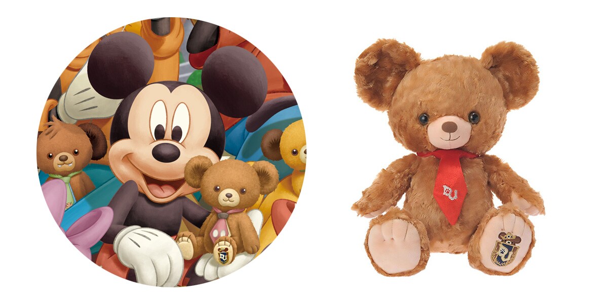 ディズニーストア ボルト ユニベア ダッフィー ぬいぐるみ