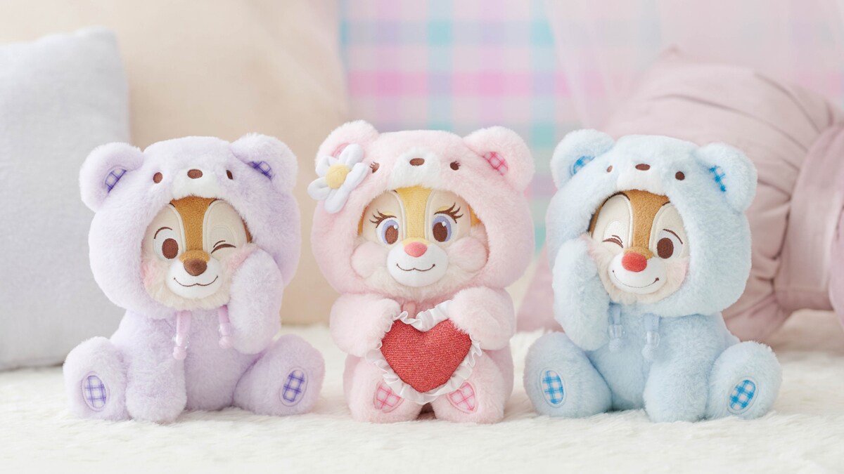 4月2日はチップとデールのお誕生日！
くまのパジャマに身をつつんだキャラクターに癒やされる
新コレクションをディズニーストアで3月13日（金）より順次発売