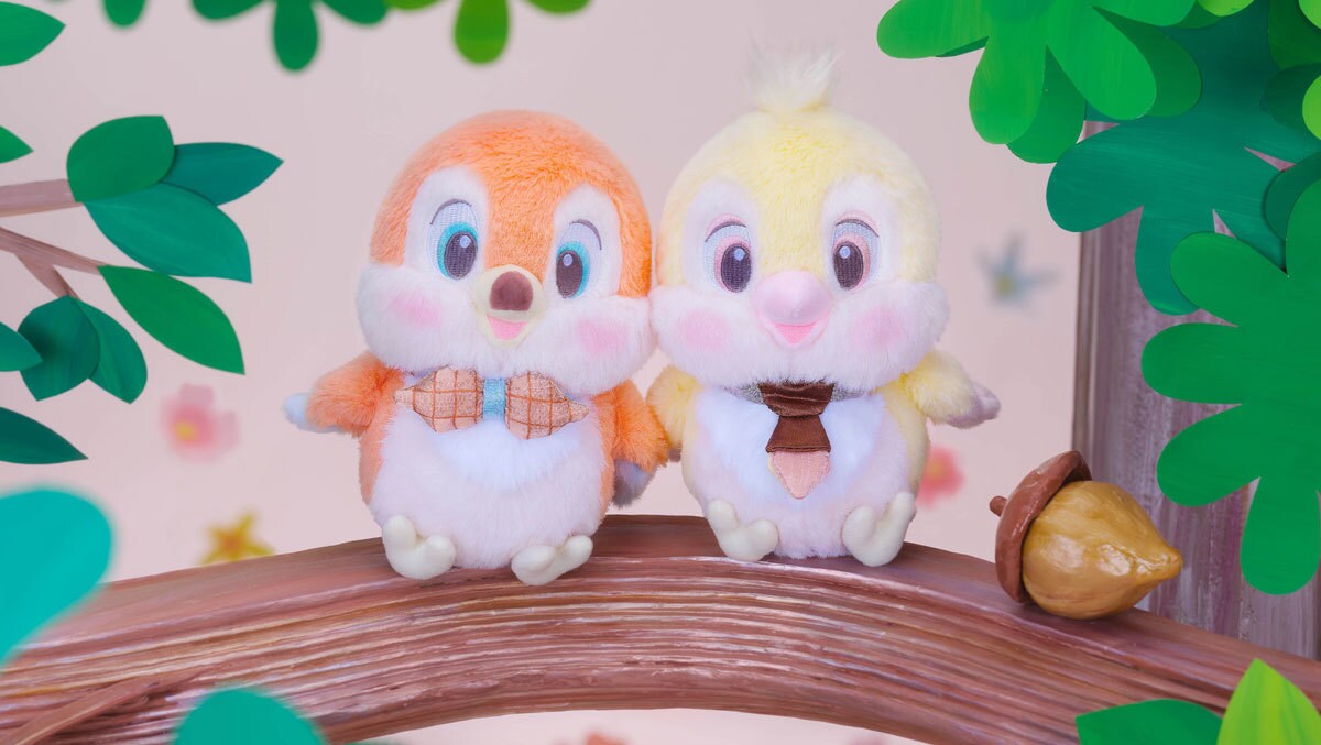 ディズニーストア チップとデール 恐竜 ぬいぐるみ ① 恐竜モチーフの