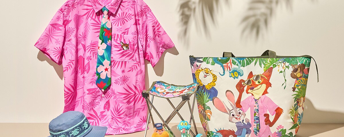 ズートピア」のキャラクターが勢揃い！夏のおでかけシーンを彩る新