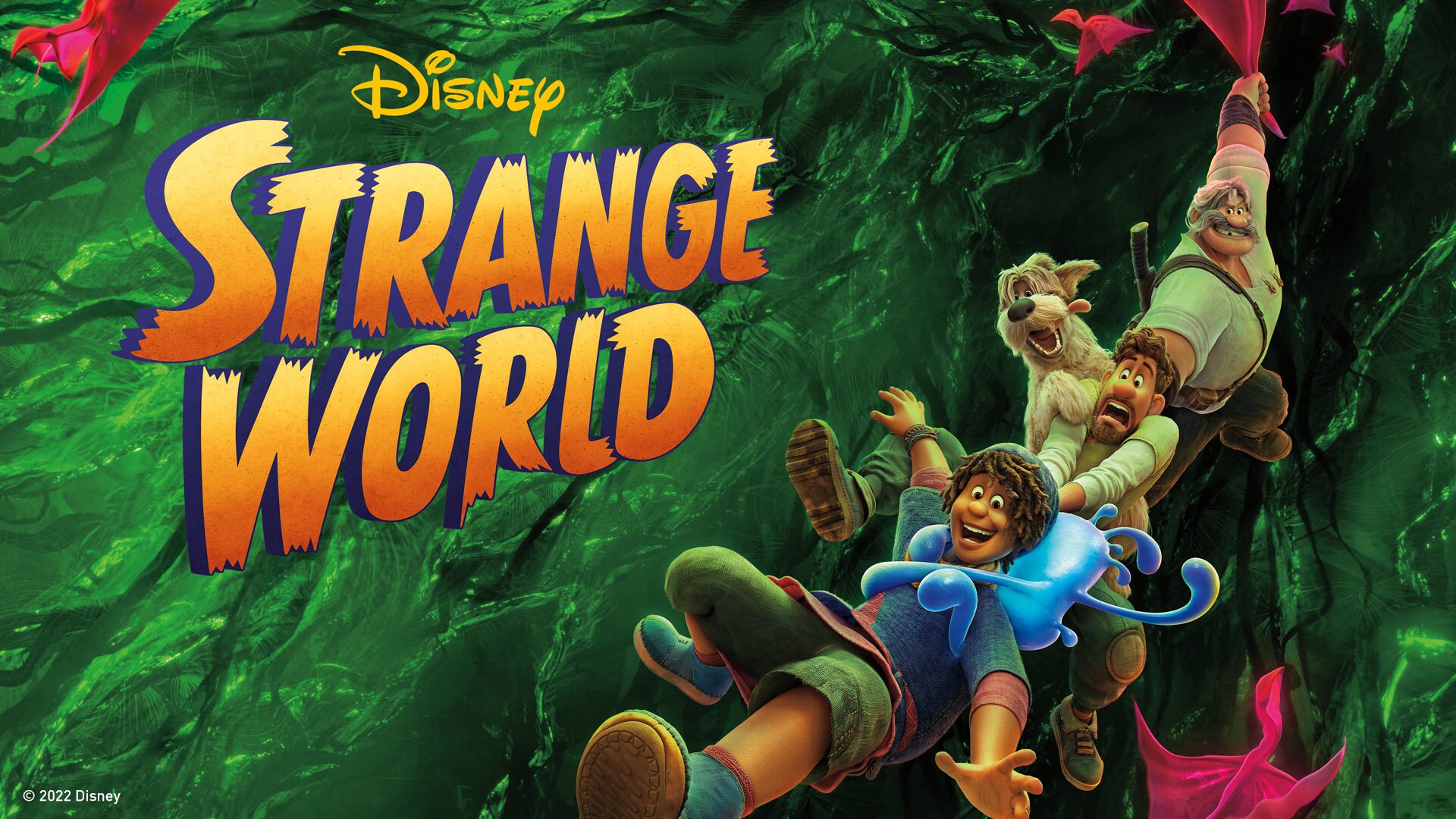 Download Out-Of-This-World Mobile And Video Call Wallpapers Featuring  Disney's Strange World! | Disney Philippines