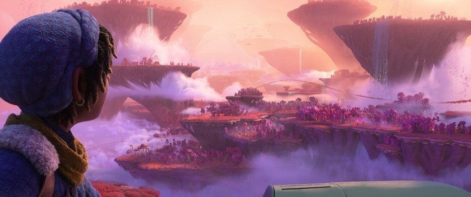 Ethan stares out into the new world in Walt Disney Animation Studios' Strange World