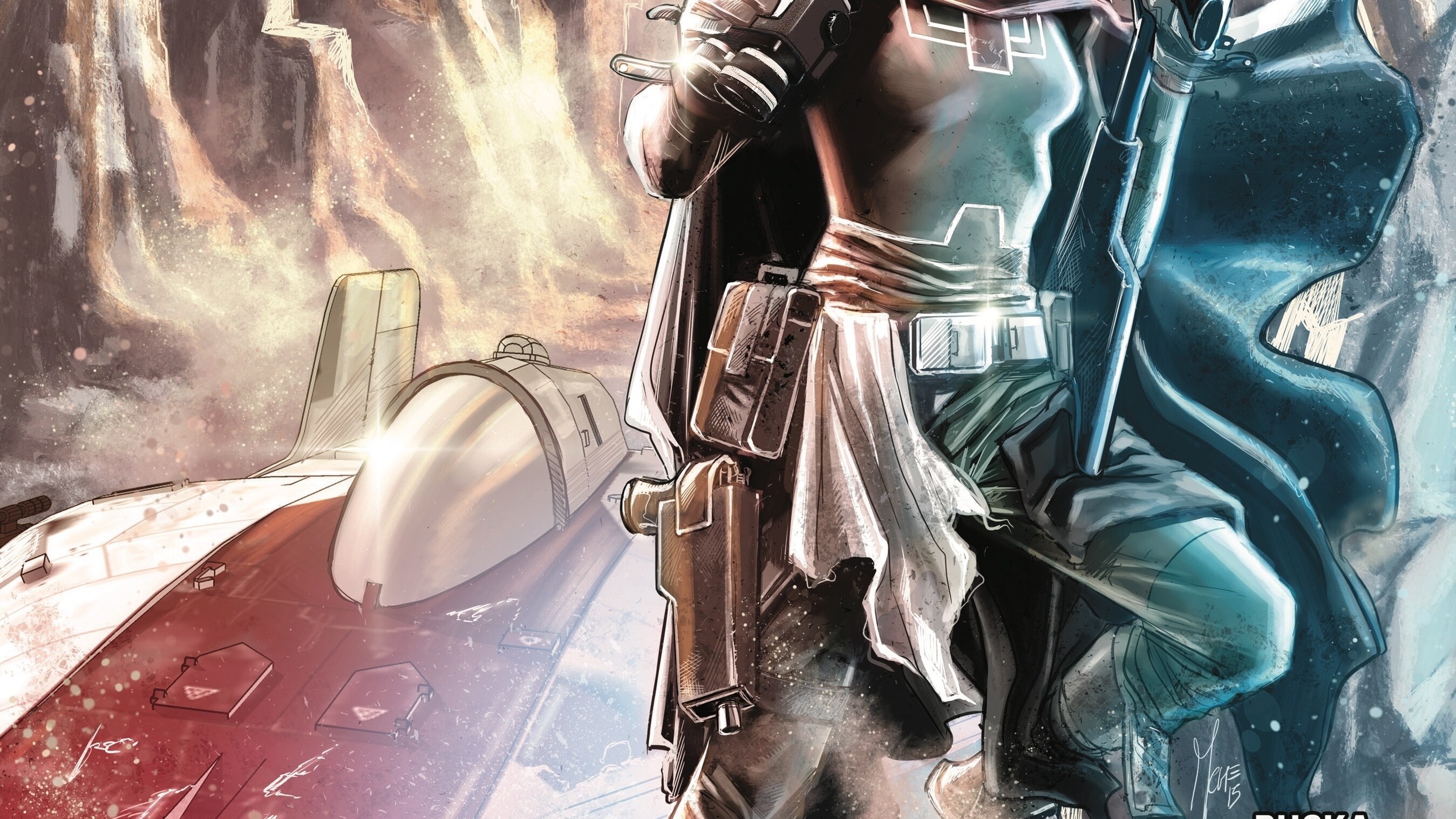 Star Wars Shattered Empire #2 cover