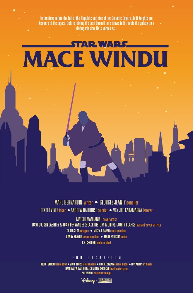 Marvel’s Mace Windu #1 preview 2