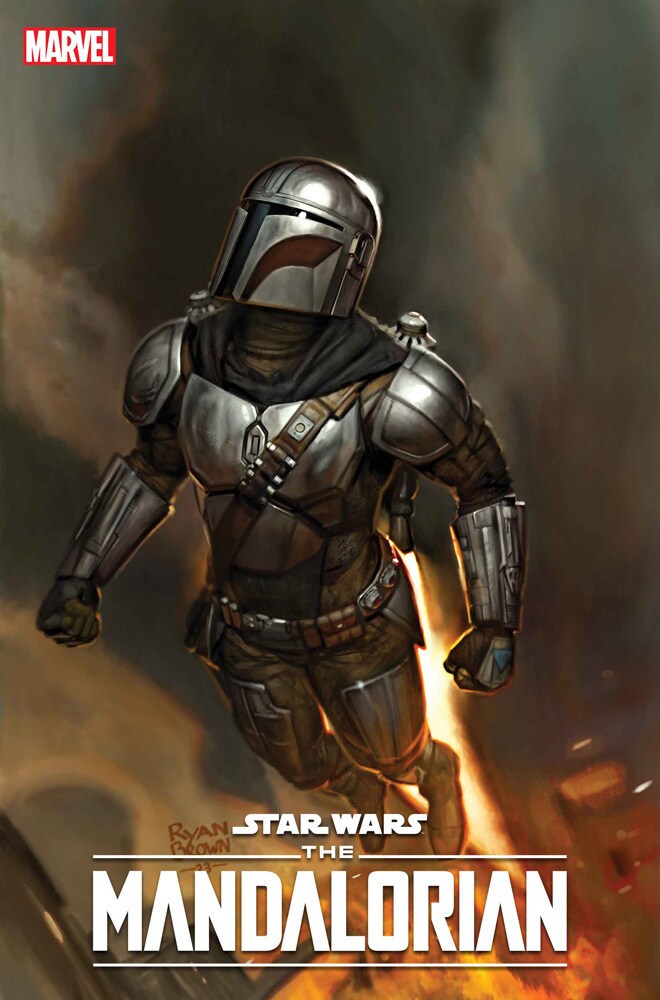 Star Wars: The Mandalorian Season 2 #4 variant cover