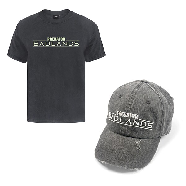 【新品・未使用】プレデターバッドランズ Tシャツ & ステッカー プレデター：バッドランド』公開記念 狩るか狩られるか究極の