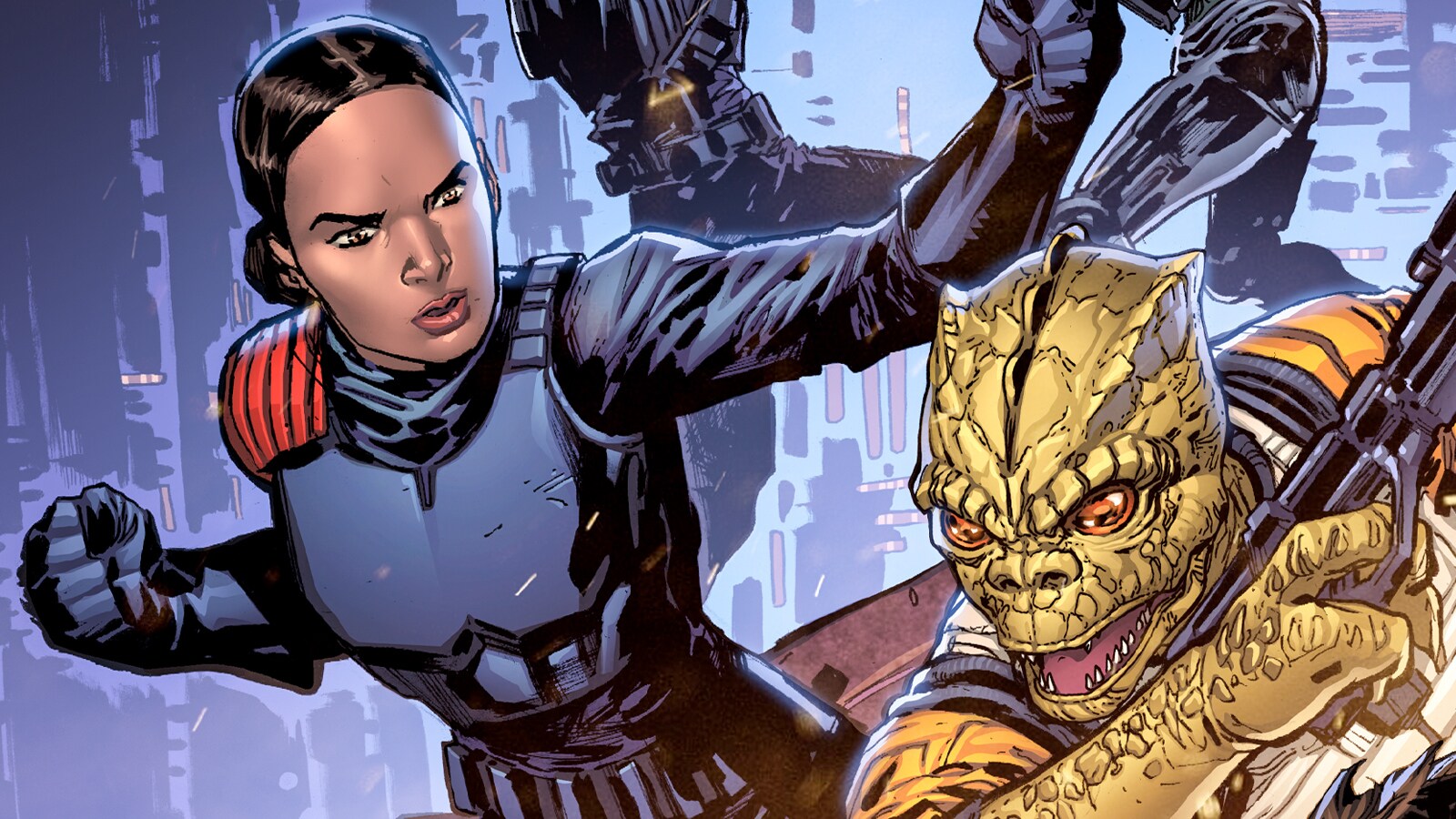 Iden Versio Finds Her Target in Marvel’s Star Wars: Bounty Hunters #34 — Exclusive Preview