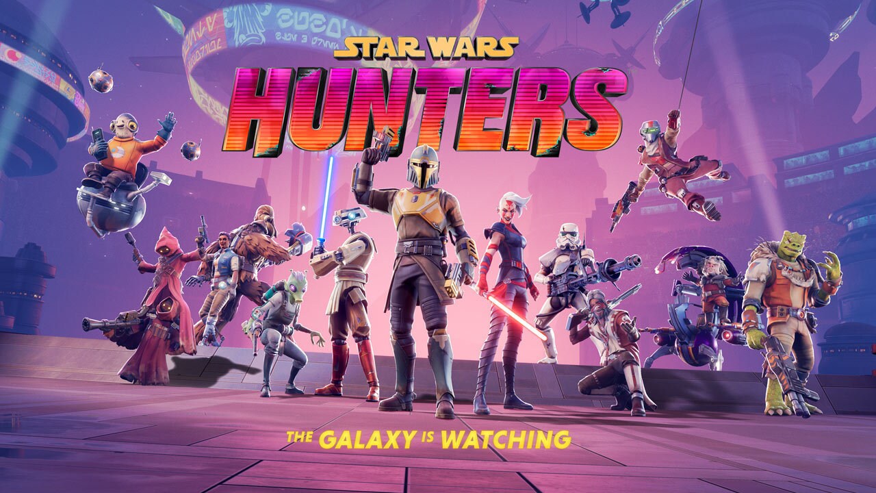 Star Wars Hunters key art
