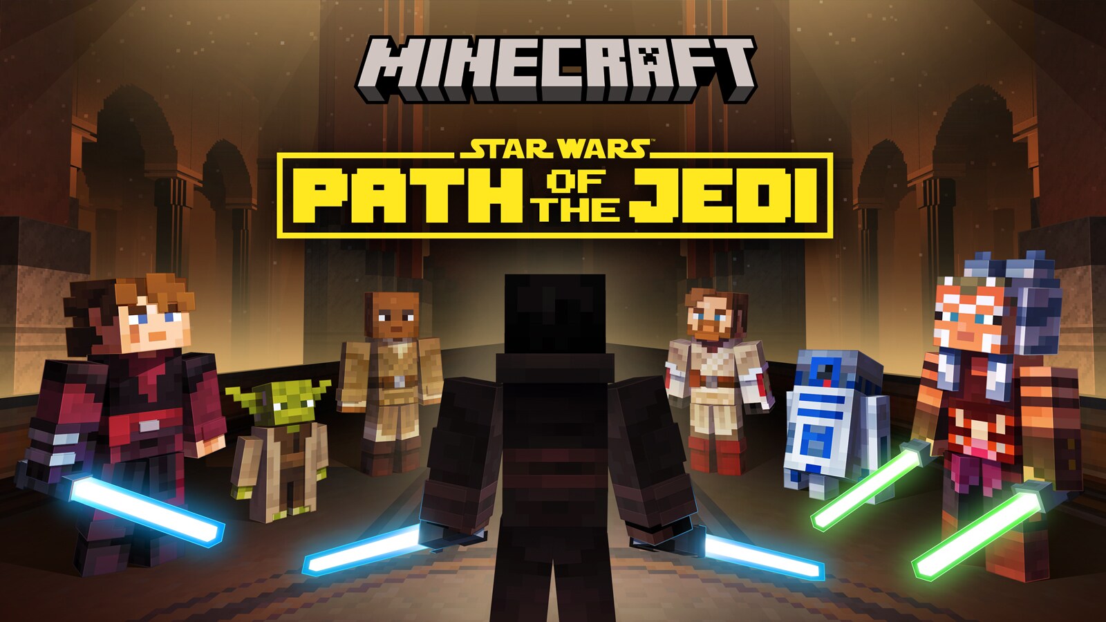 Minecraft Star Wars: Path of the Jedi DLC Now Available