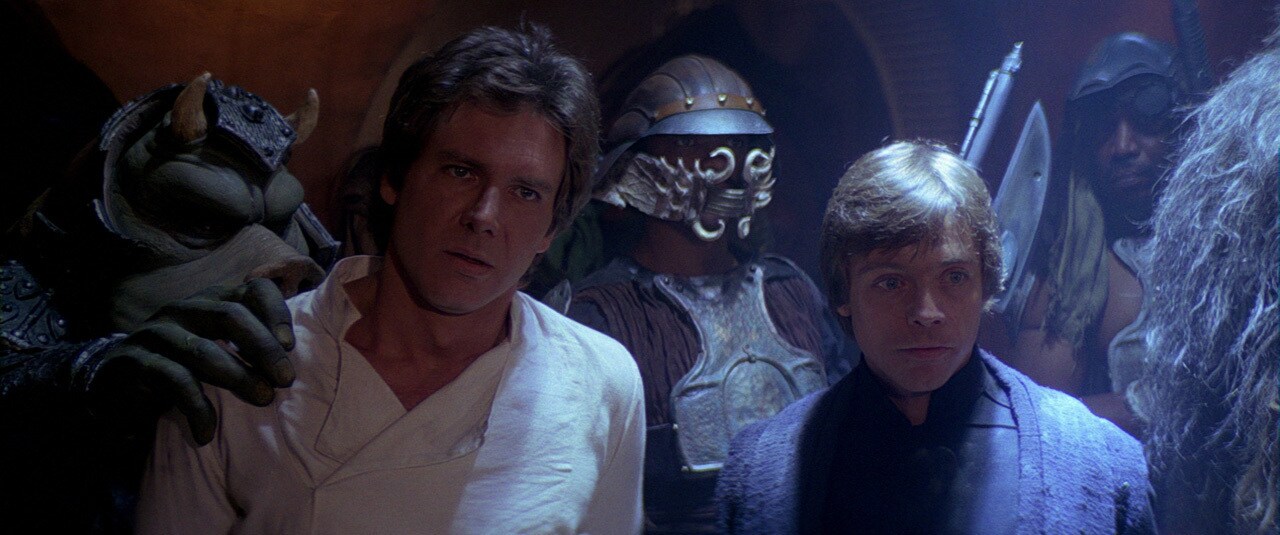 Luke and Han are captured
