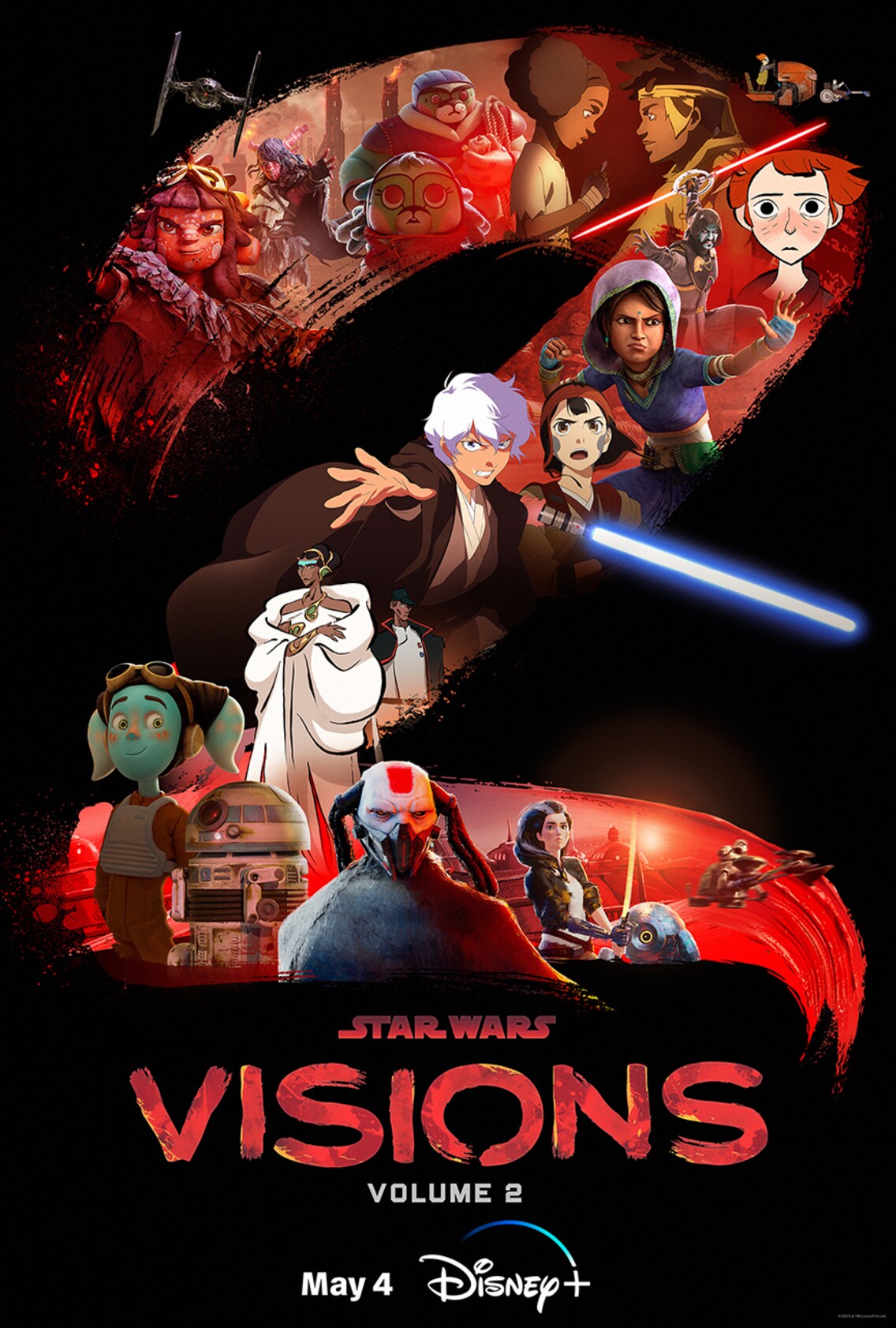 kristal Kauwgom Azië Poster Gallery | Star Wars: Visions Volume 2 | StarWars.com