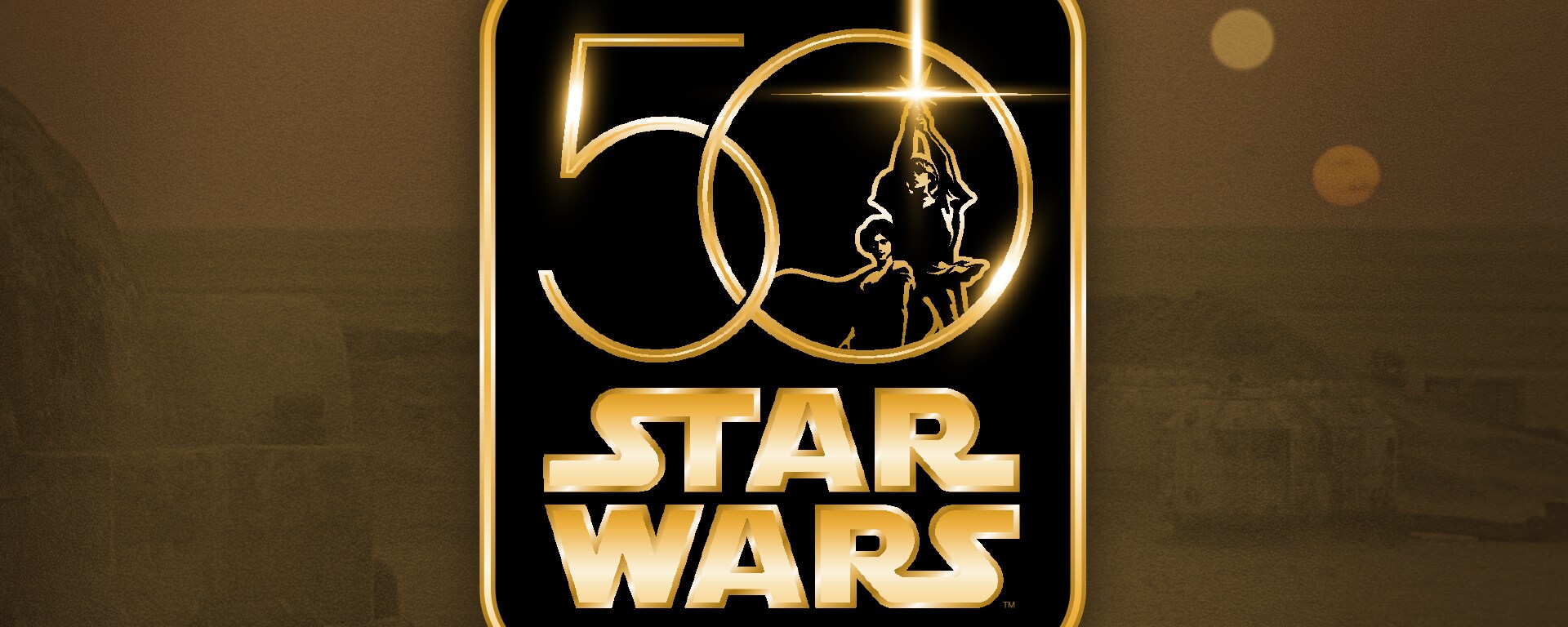 Star Wars 50th Anniversary Logo