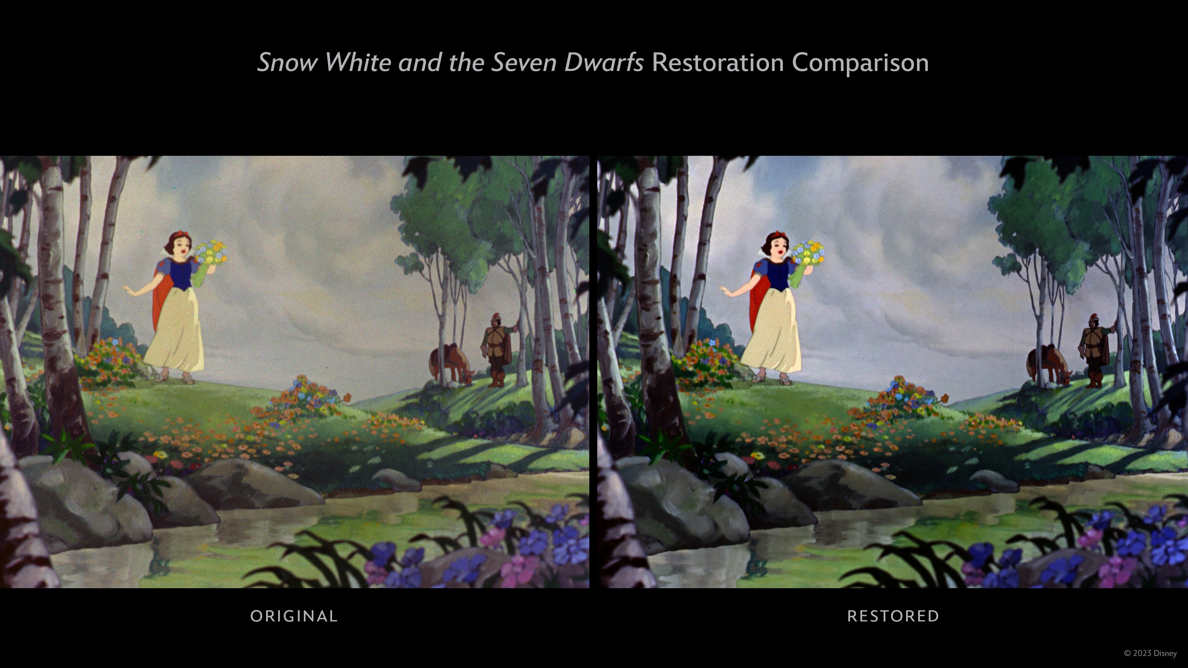 The Animated Classic "Snow White And The Seven Dwarfs" Comes To Disney+ In An All-New, Stunning 4K Restoration