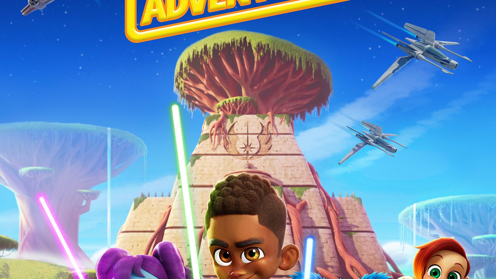 Star Wars: Young Jedi Adventures poster.