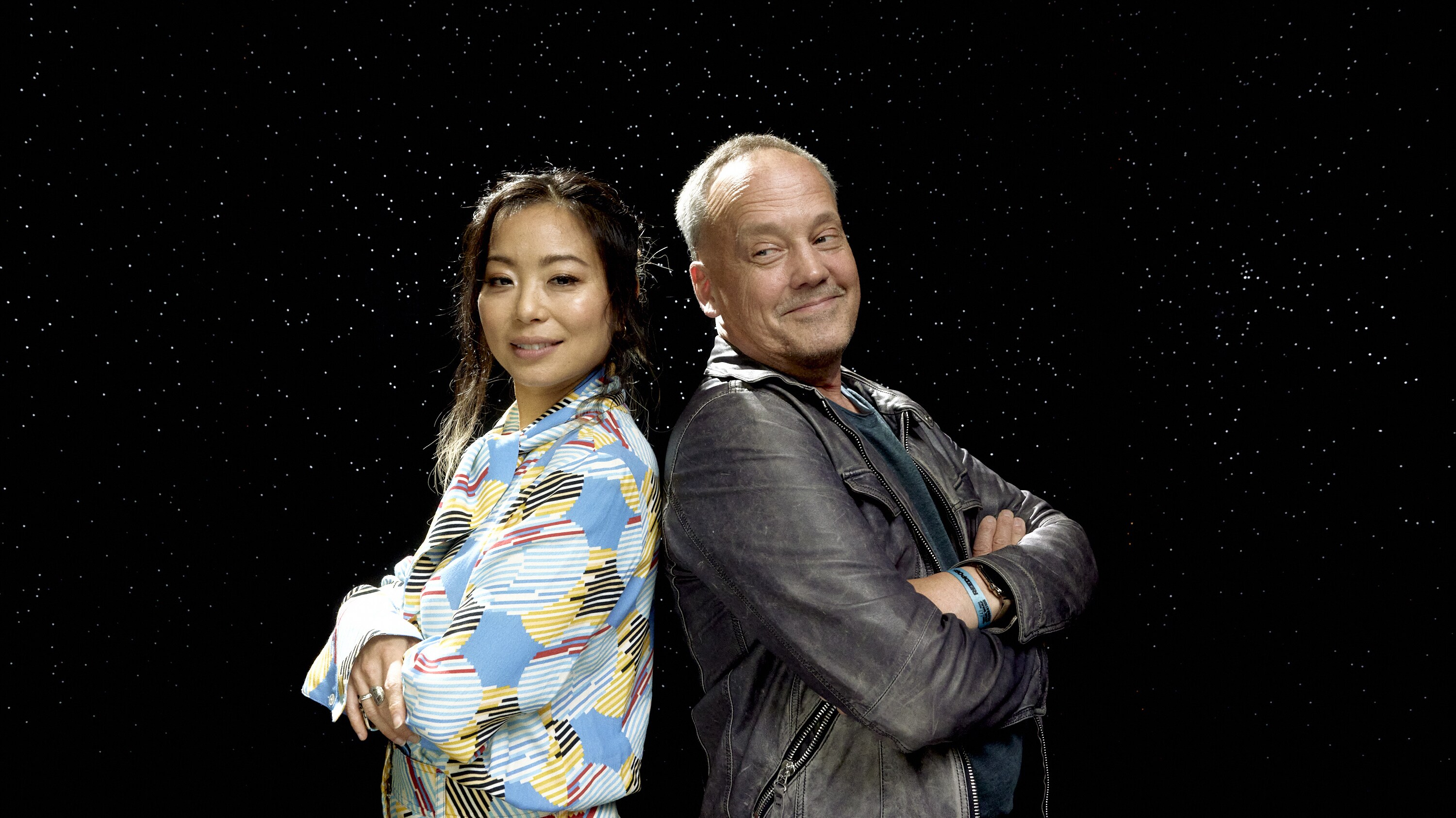 The Bad Batch's Michelle Ang and Dee Bradley Baker 