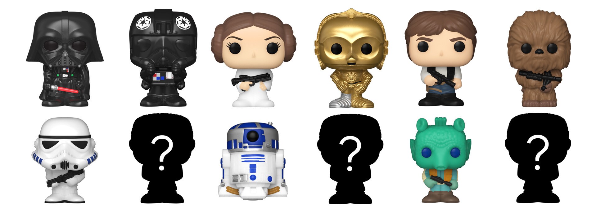  Star Wars Bitty Pop! line