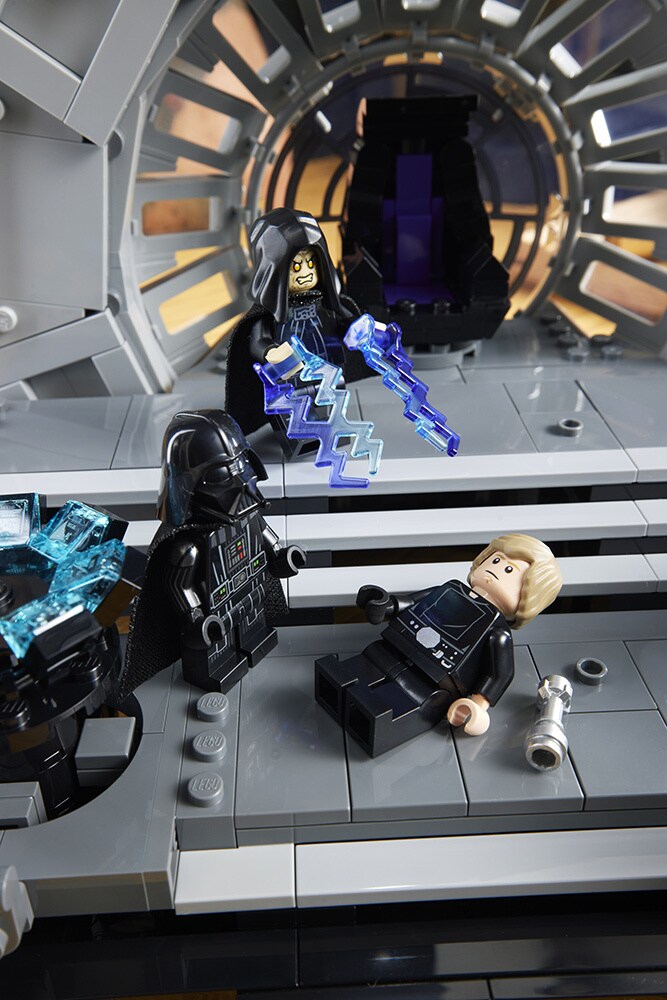 LEGO Star Wars and Star Wars: Return of the Jedi Palpatine in The Throne Room 